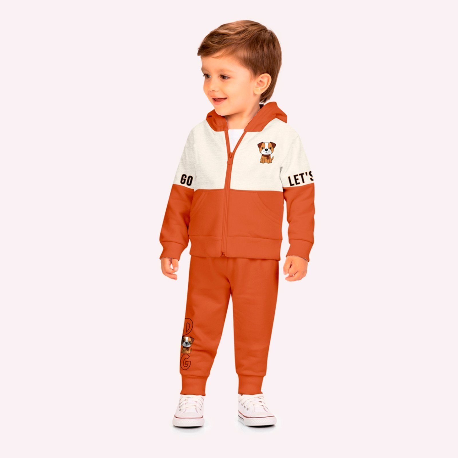 Infantil - Conjunto Menino Cachorrinho Kyly