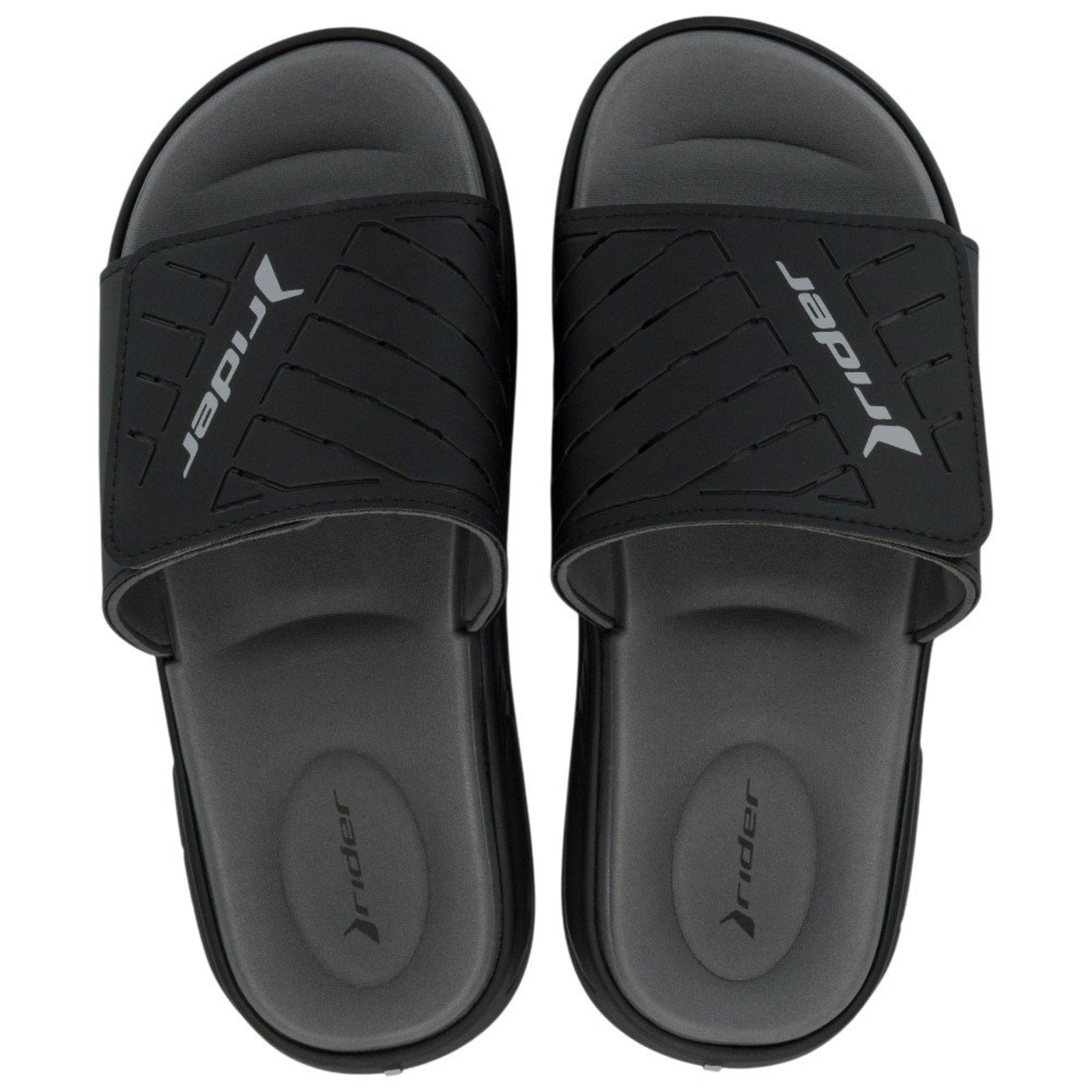 Chinelo Slide Masculino Rider R Soft Plus 12529 Preto
