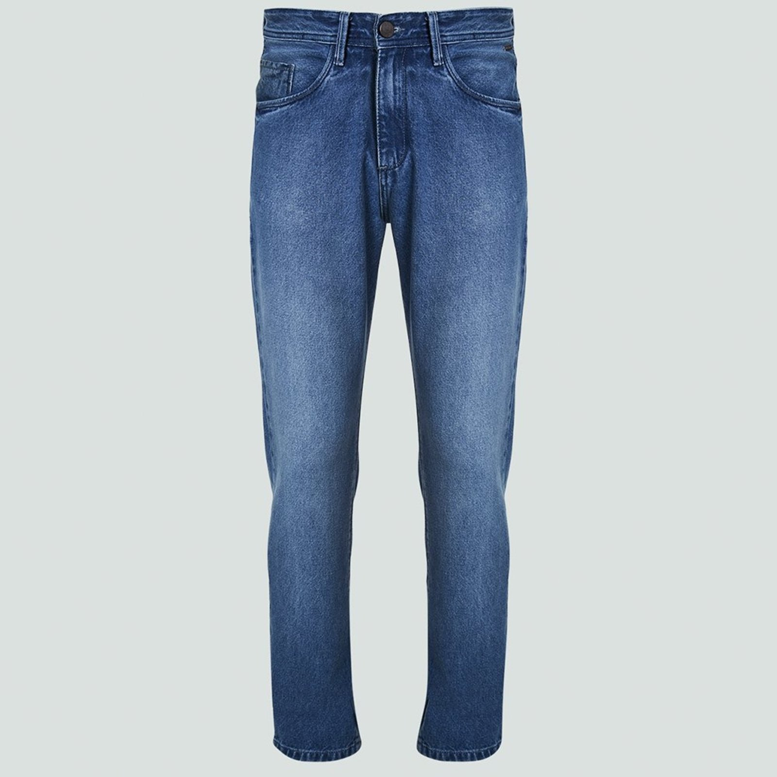 Calça Jeans Dudalina Right Bolso Pr27 Azul Médio Masculino