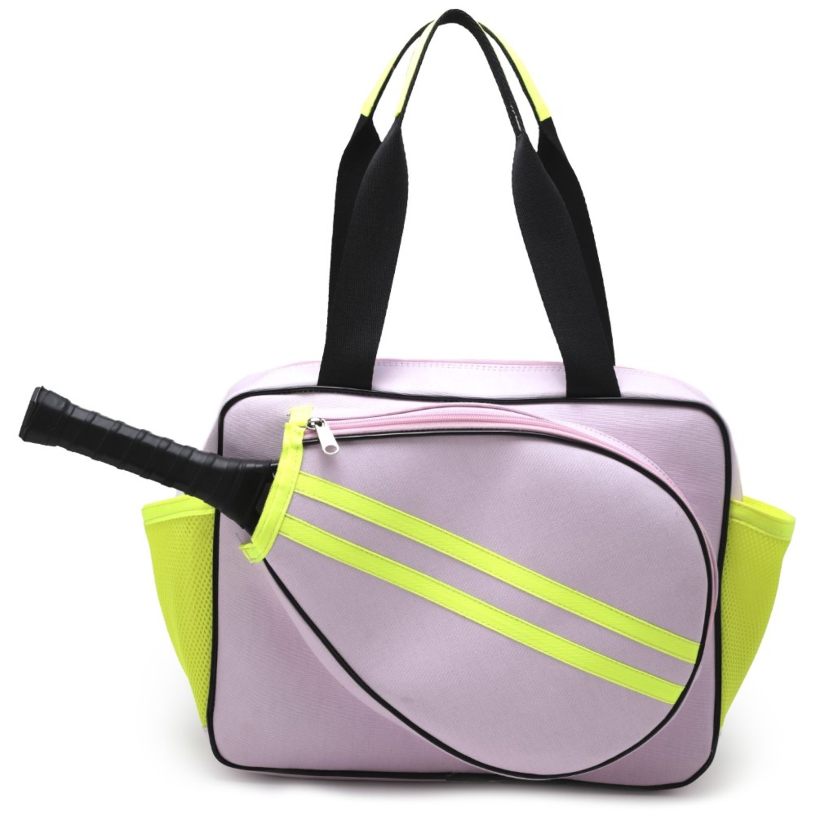 Vista 2 Bolsa Beach Tennis Lavini Raqueteira Lavini Shoes rosa Lavini Shoes rosa