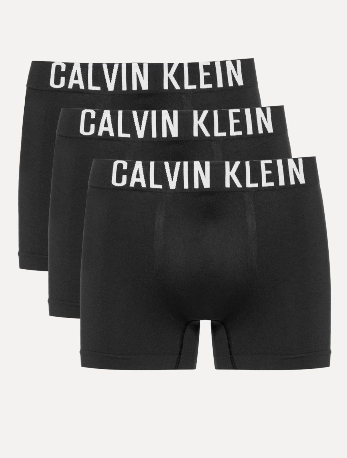 Cueca Calvin Klein Trunk Recycled Intense Power Preta Pack 3UN