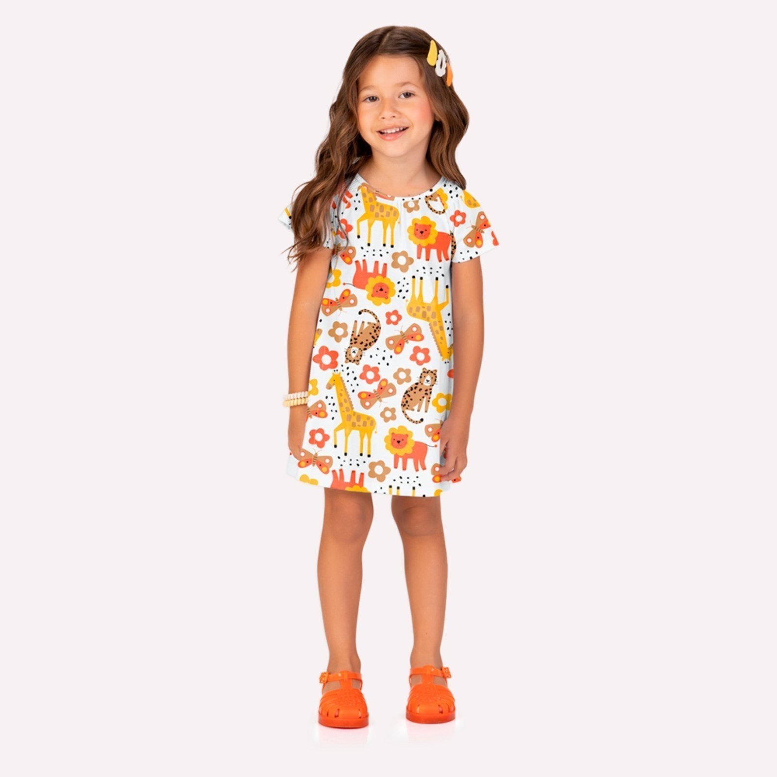 Infantil – Vestido Menina em Algodão Kyly