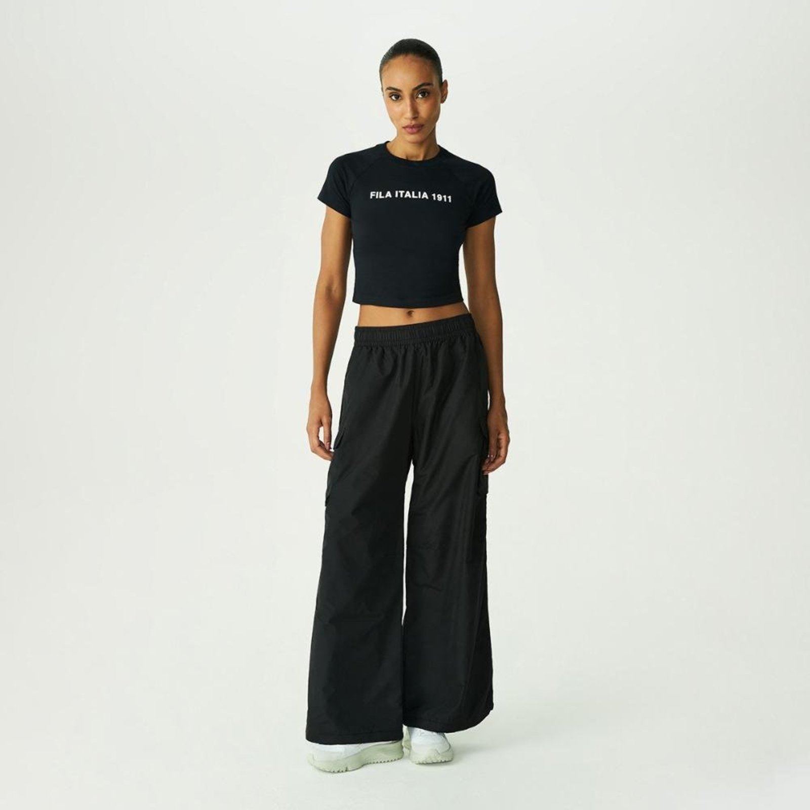 Calça Fila Parachute Ag Feminina Preto
