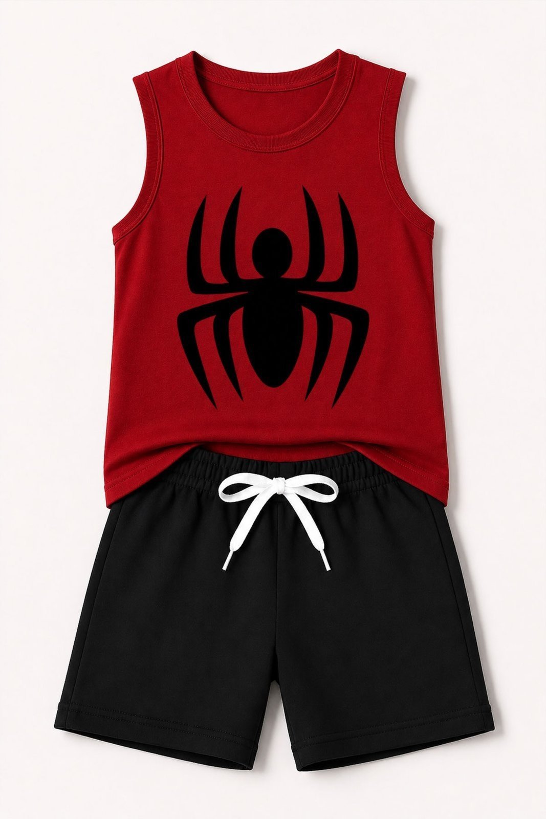 Infantil - Conjunto Masculino Aranha Vermelho - Babei no Look