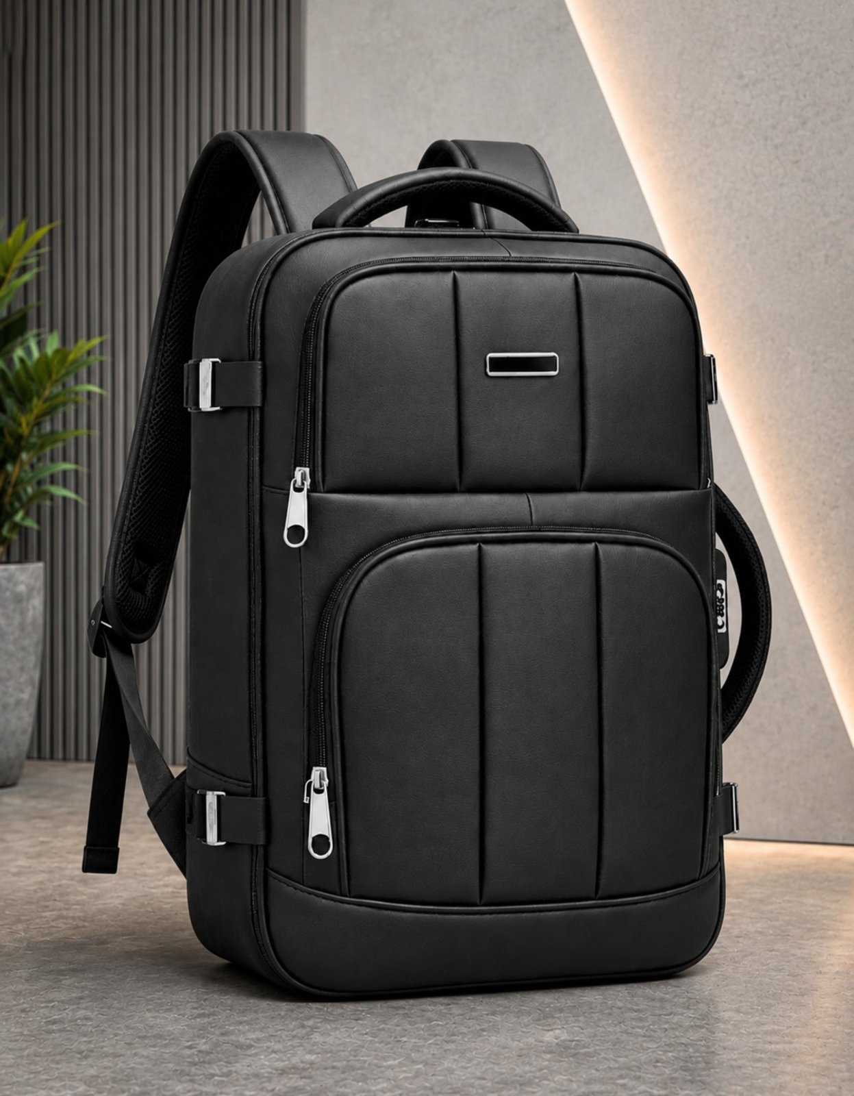 Mochila Masculina Executiva Mochila de Viagem de Bordo Notebook Reforçada Trabalho Faculdade