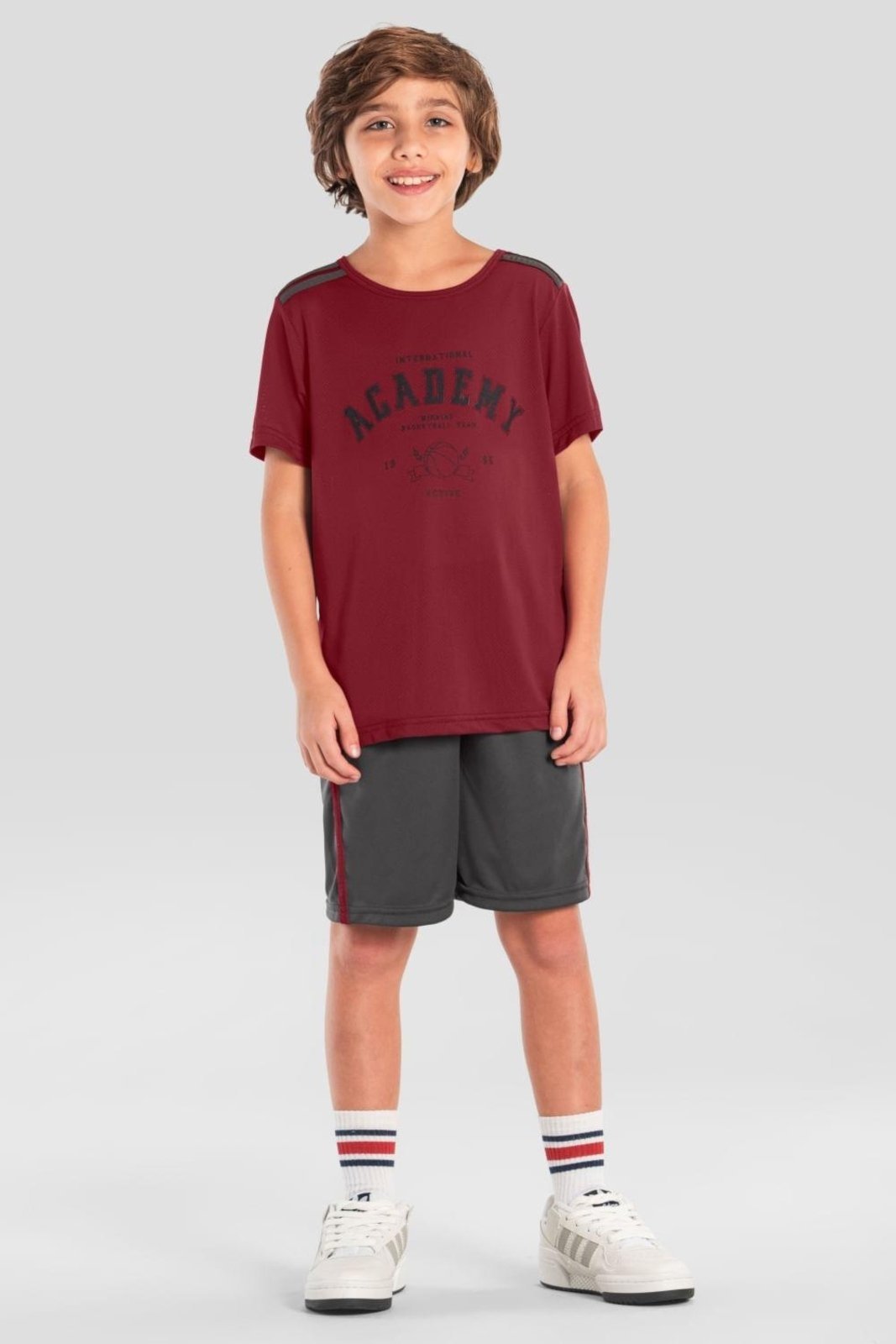 Infantil - Camiseta menino esportiva Brandili