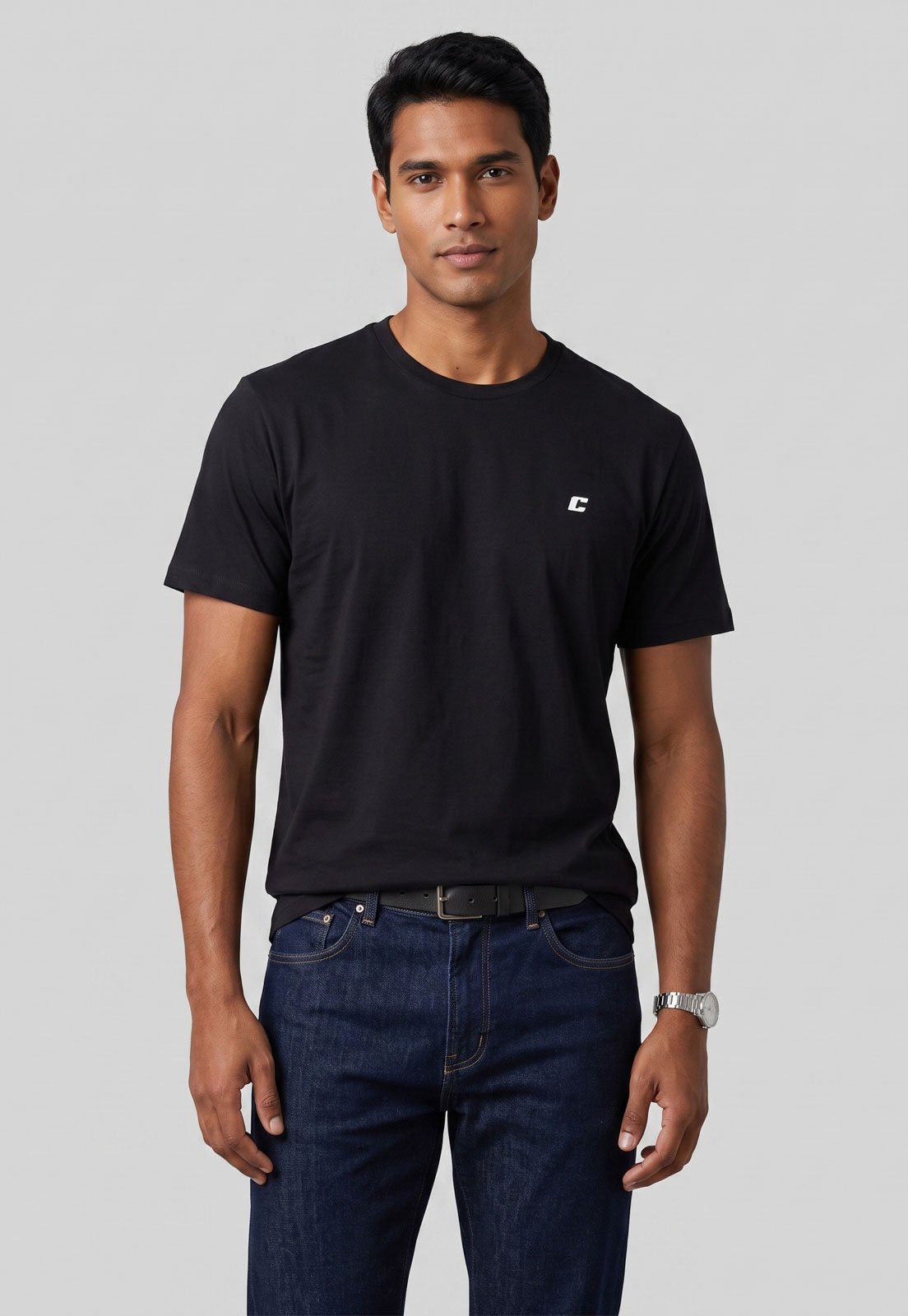 Camiseta Masculina Colcci Preta