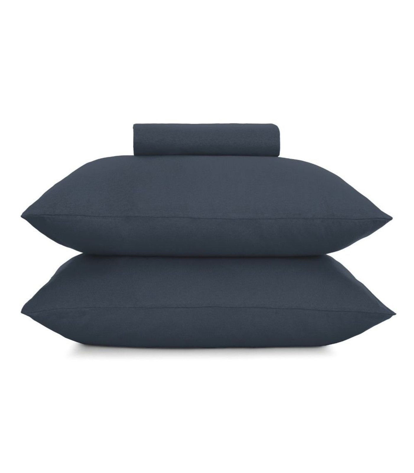 Jogo de Cama King Malha Fio Penteado Altenburg Azul