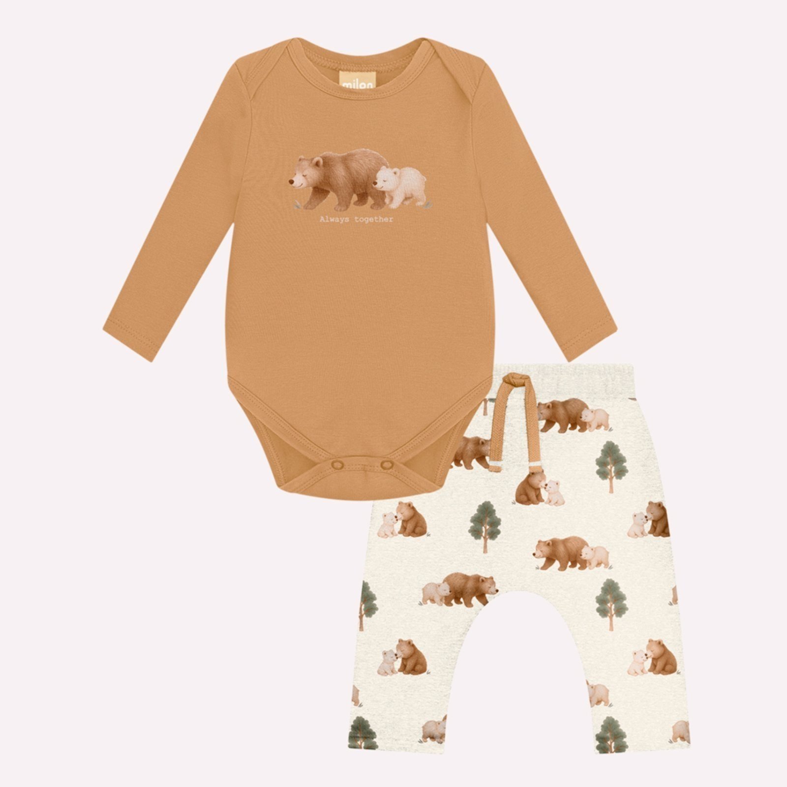 Infantil - Conjunto Menino Ursos Milon