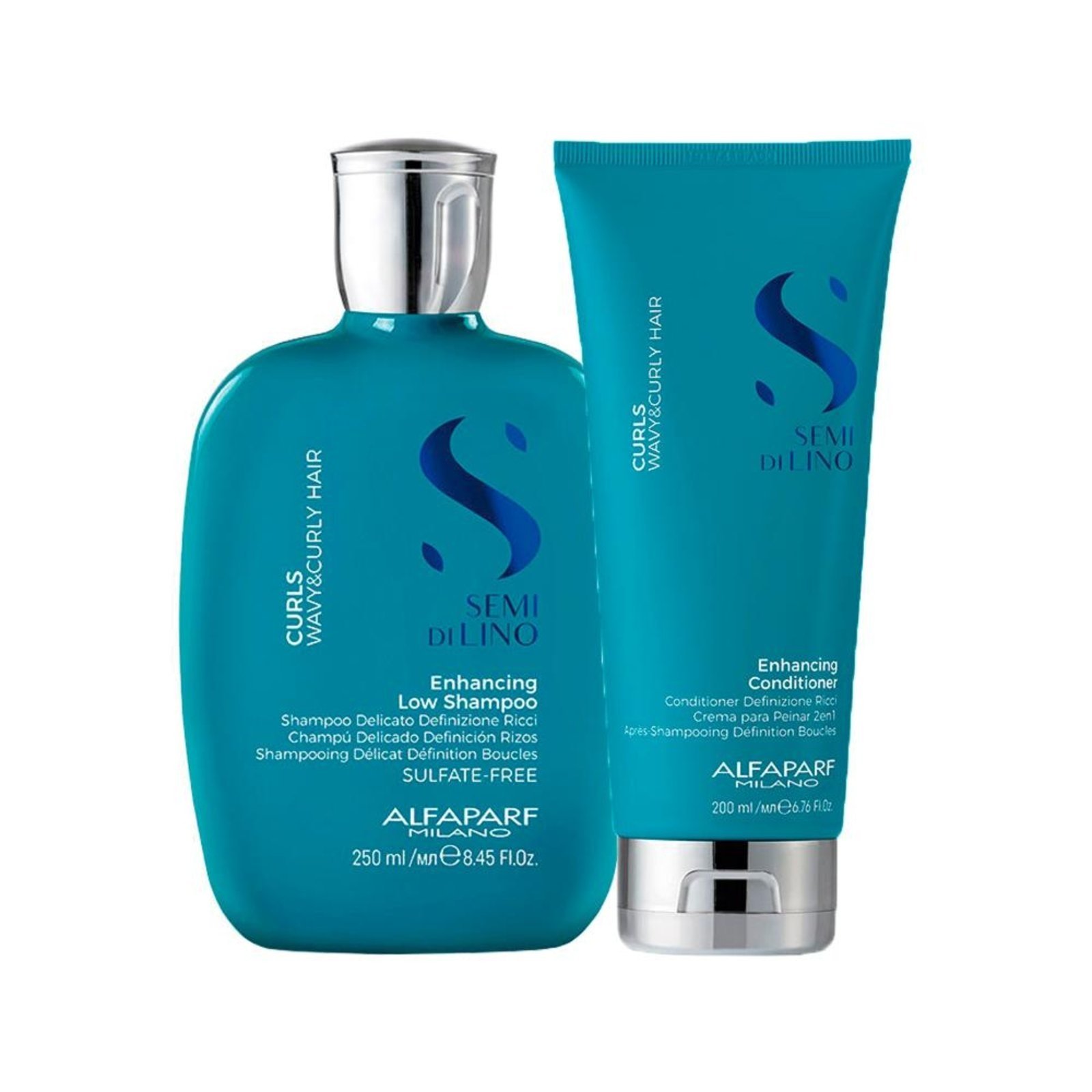 Alfaparf Semi Di Lino Curls Shampoo e Condicionador