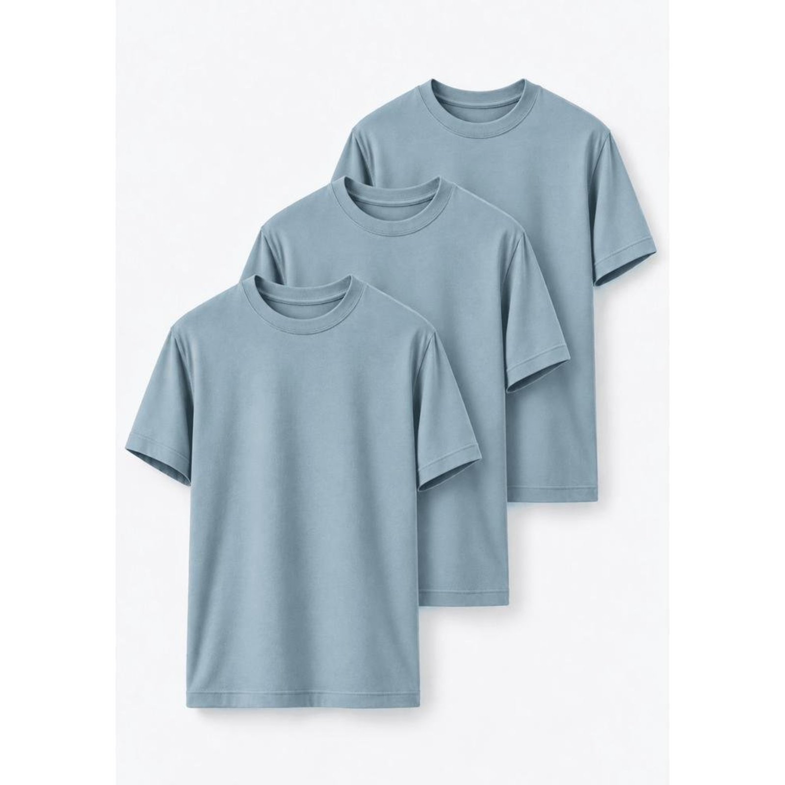 Kit 3 Camisetas Básicas Masculinas Manga Curta Slim Hering