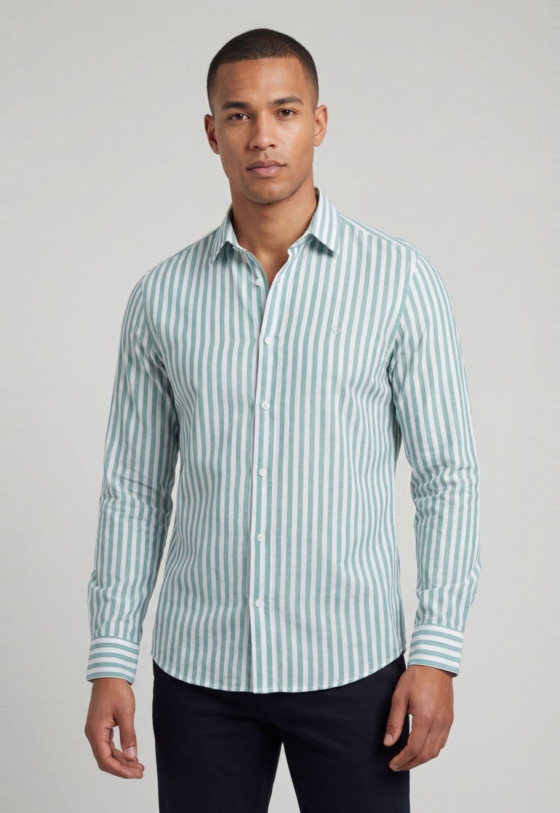 Camisa Masculina Forum Listrada Verde