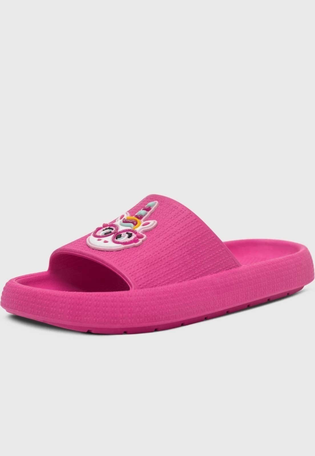 Infantil – Chinelo Nuvem Popidi Menina Unicornio Pink