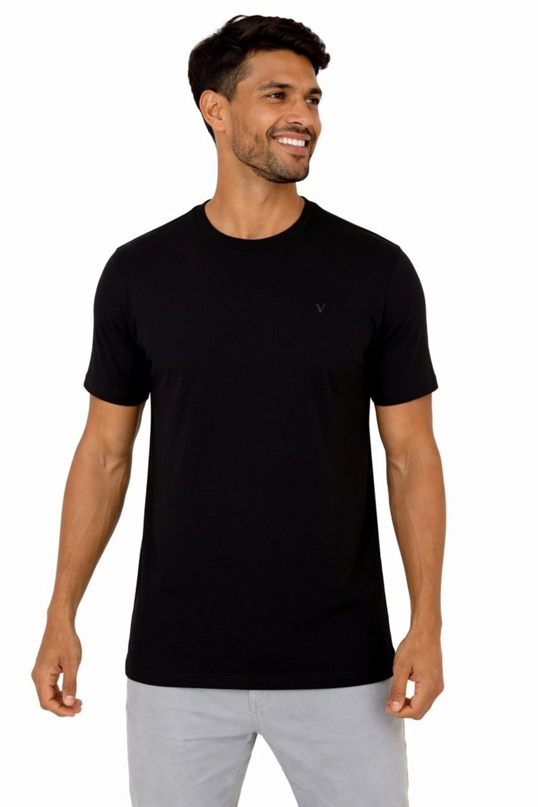 Camisa Basica D Bell Outlet Fashion Preta