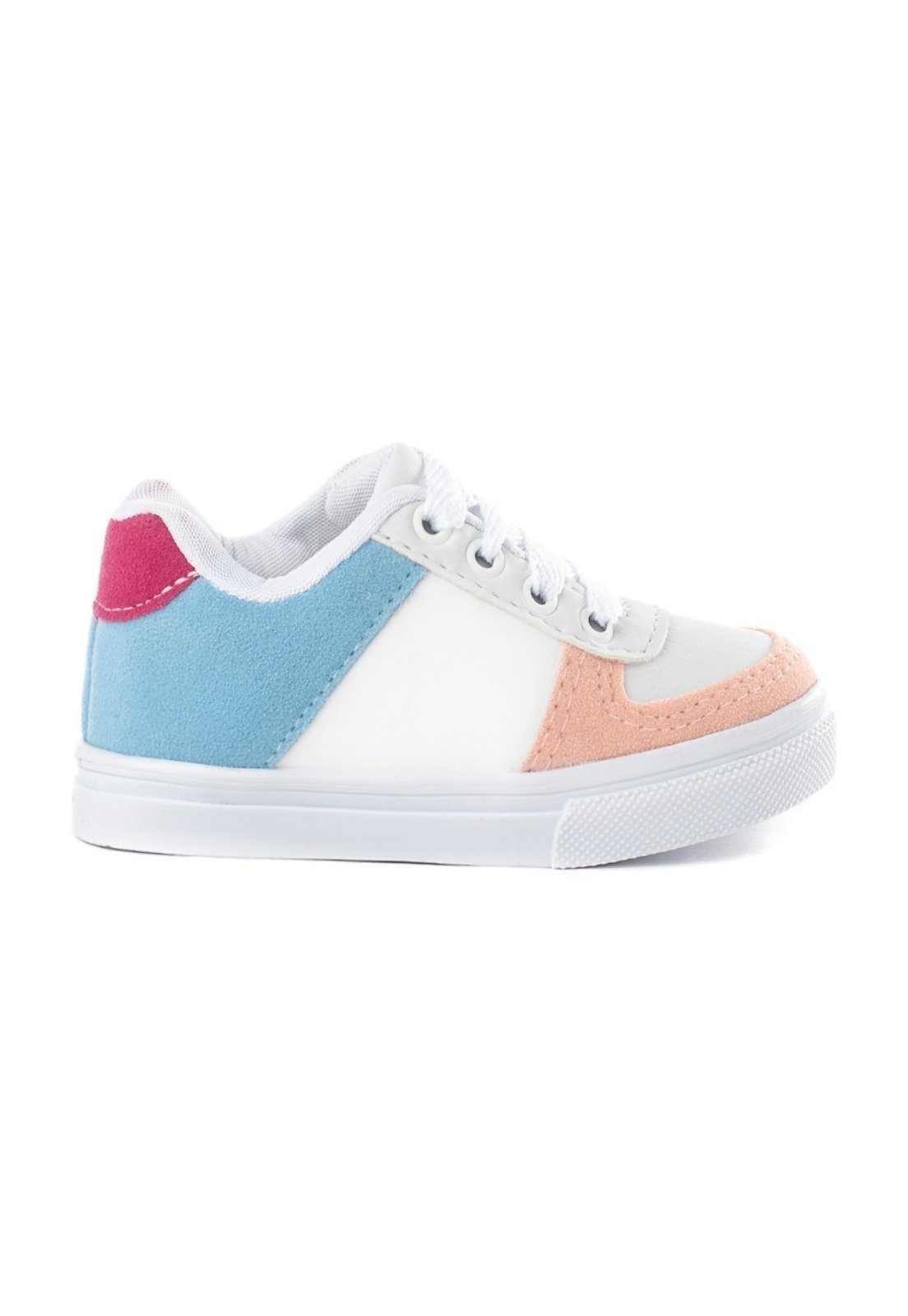 Vista 3 Infantil - Combo 2 Pares Tenis Feminino Funfy Escolar 3061A Menina rosa Funfy rosa