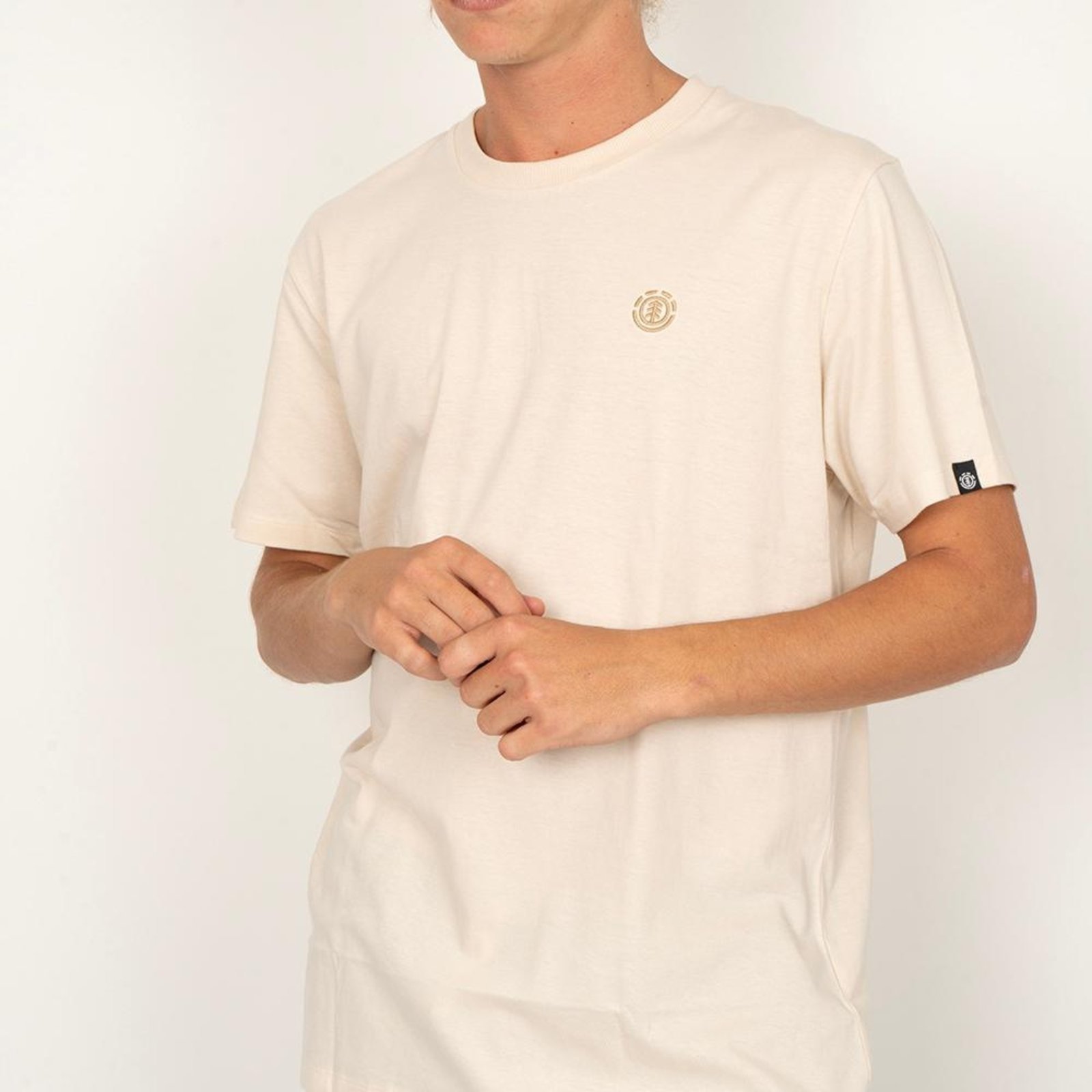 Camiseta Element Mini Emb SM26 Masculina Areia