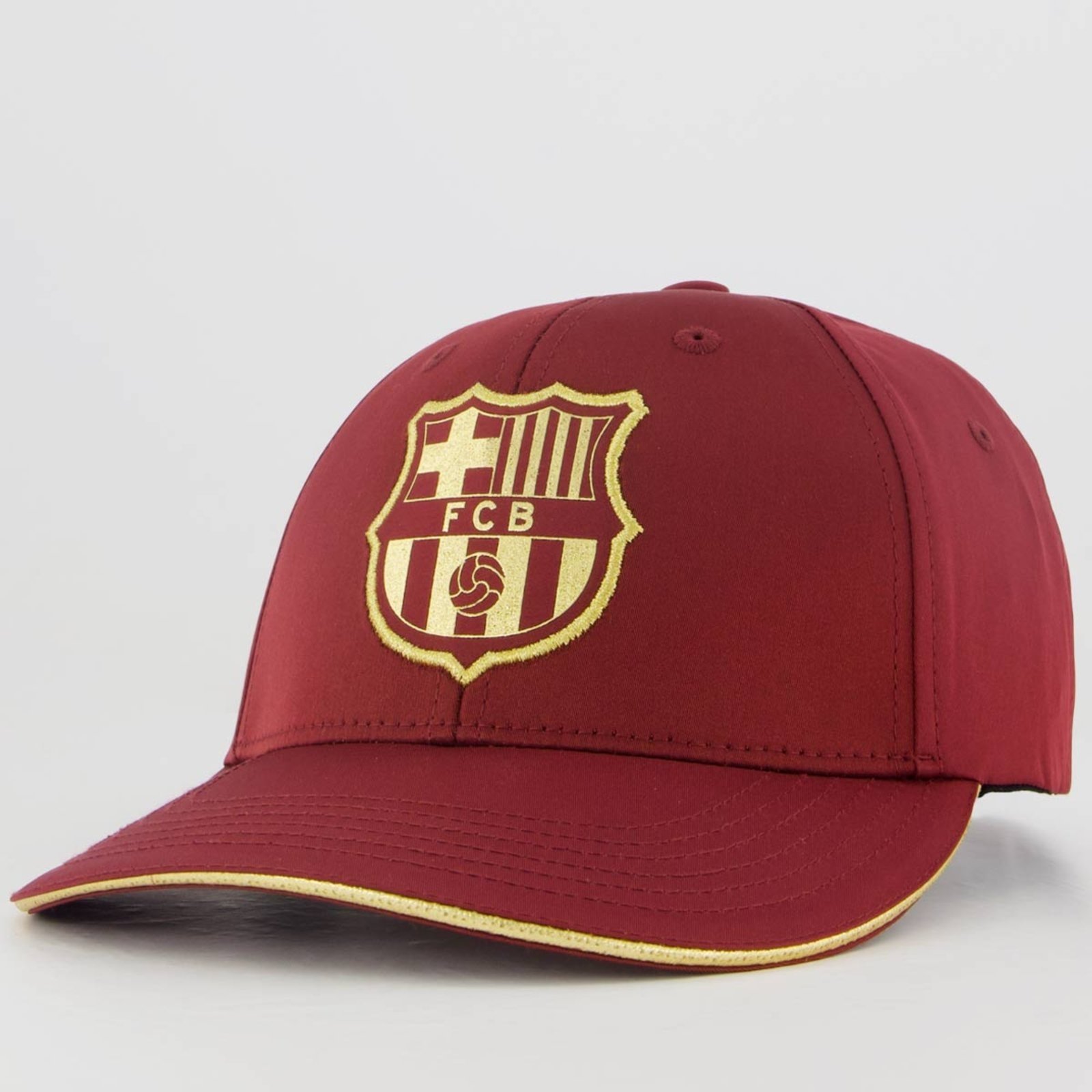 Vista 2 Boné Barcelona 6 Gomos Supercap bordô