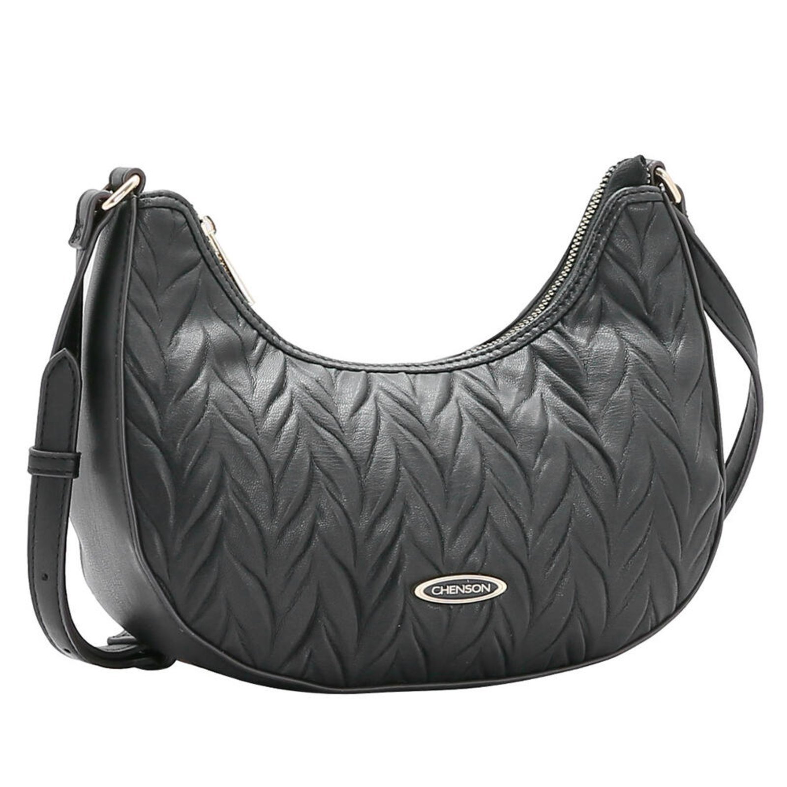 Bolsa Feminina Transversal Chenson Cg84446 1824446 Preto