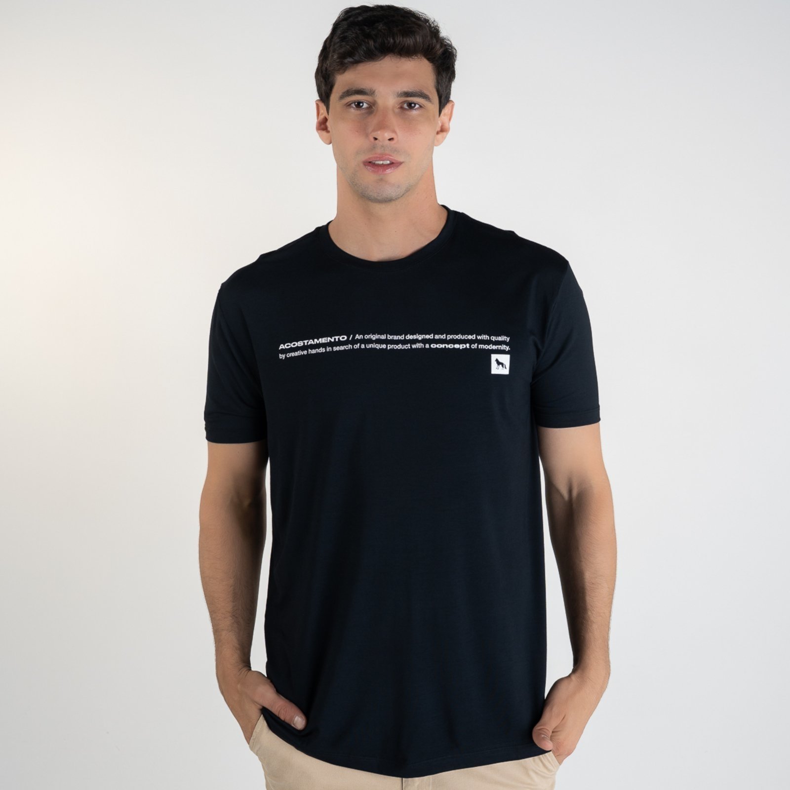 Camiseta Acostamento Modal Concept Preta