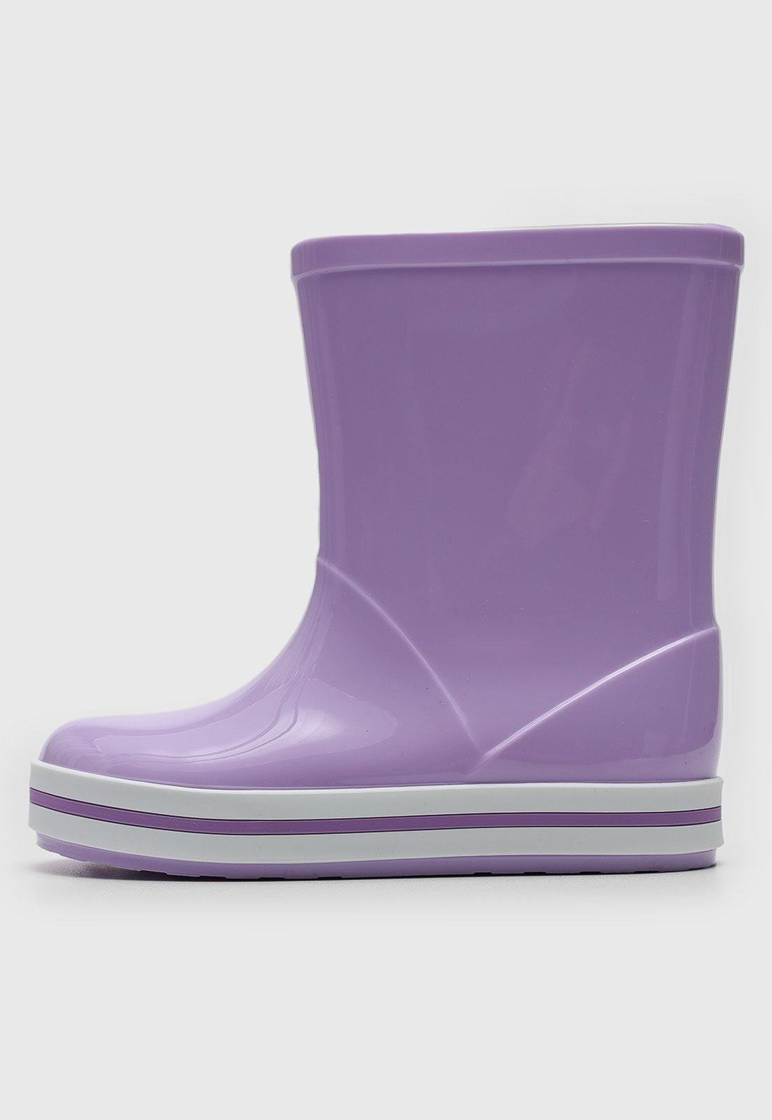 Vista 3 Infantil - Bota Luelua Flat Lilás roxo LUELUA roxo