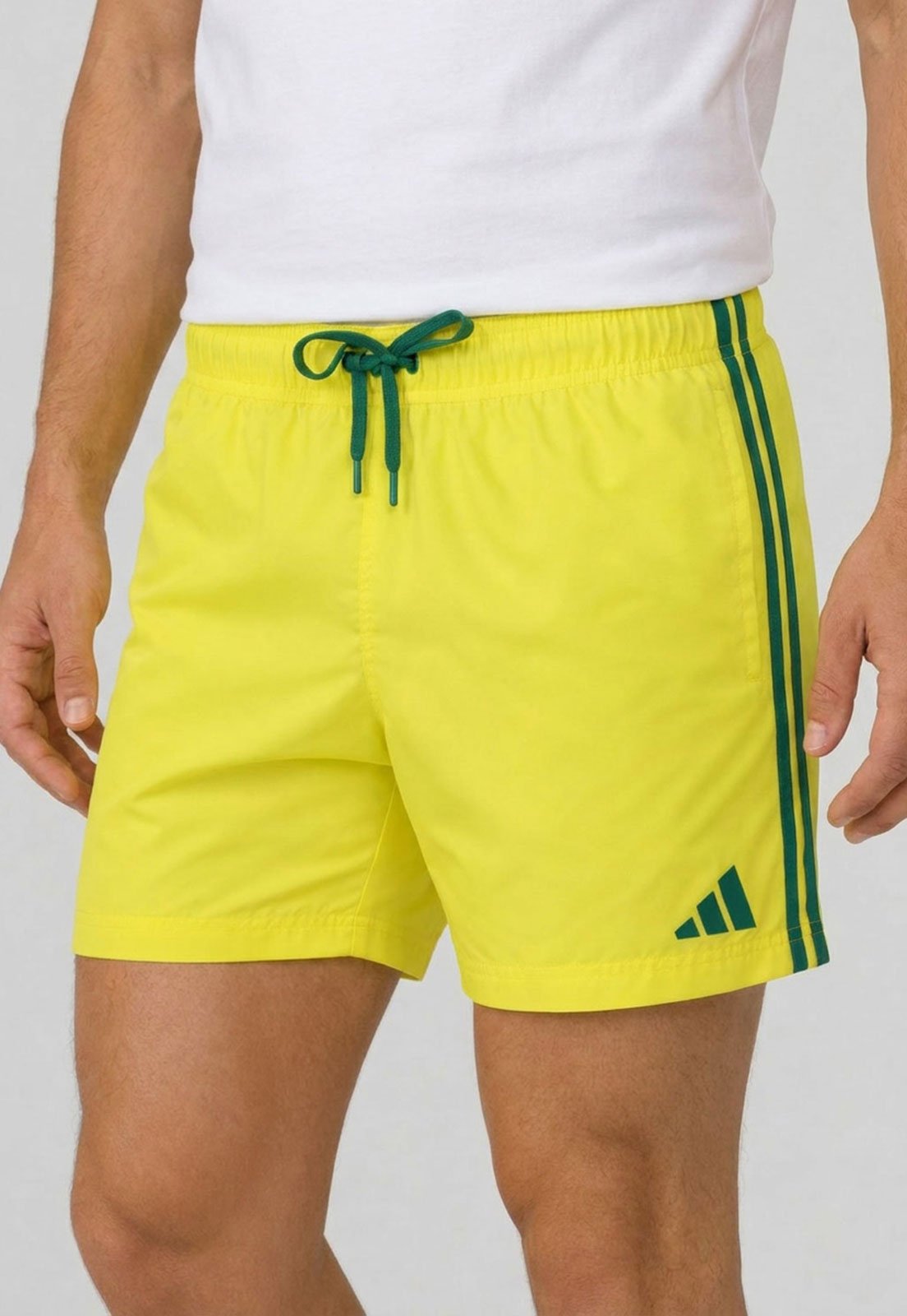 Short Masculino adidas Performance Solid Amarelo