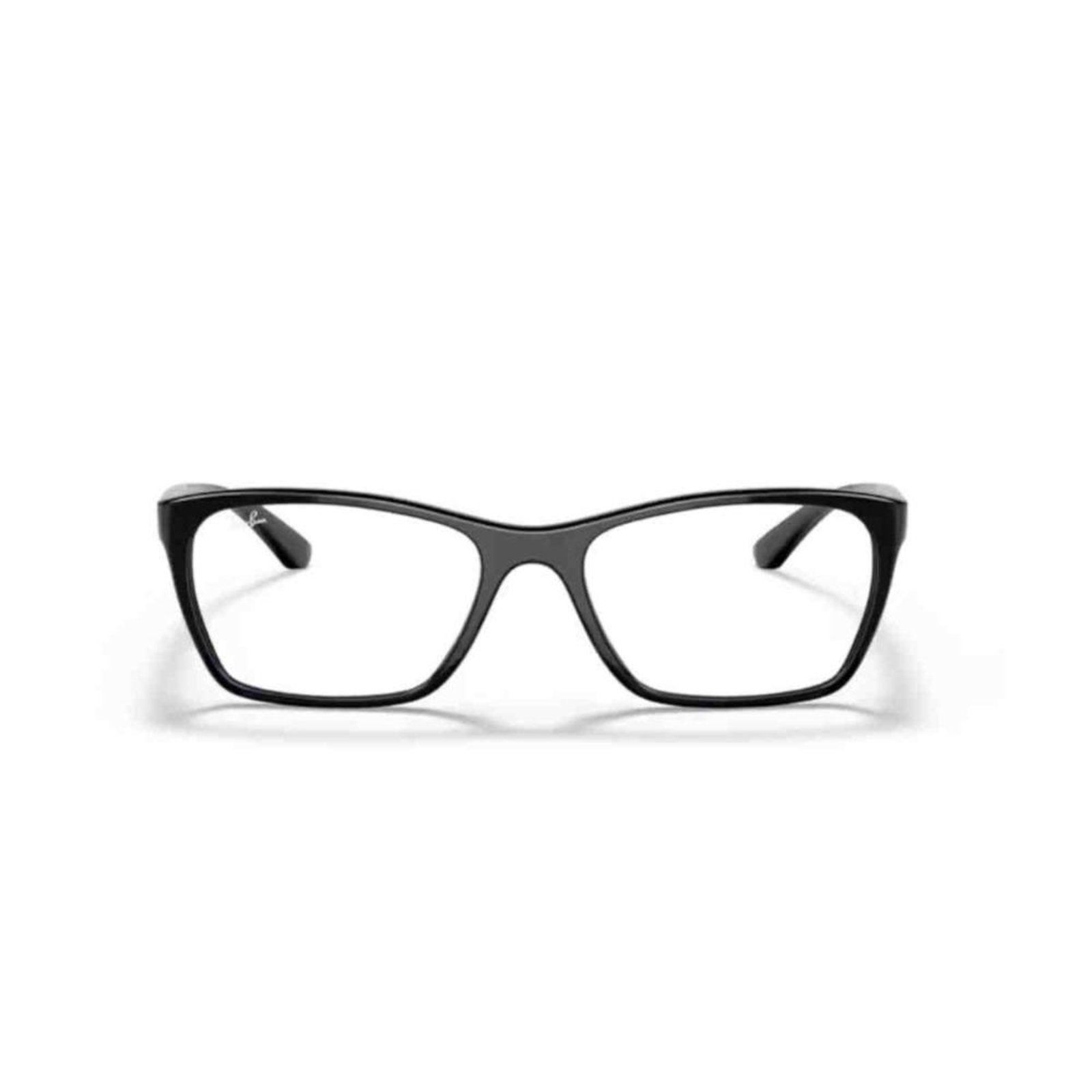 Armação de Grau Ray Ban Retangular Preto 0RX7033L 2000 54