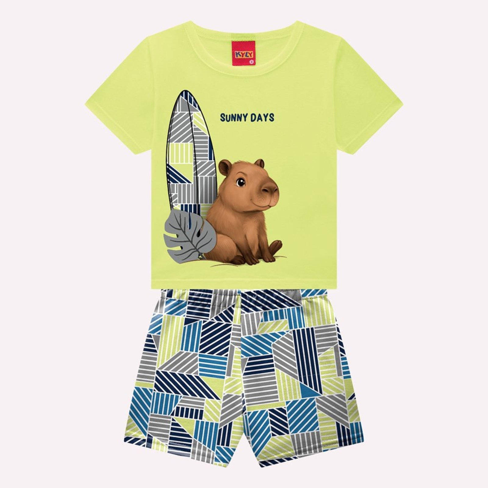 Infantil - Conjunto Menino Capivara Kyly