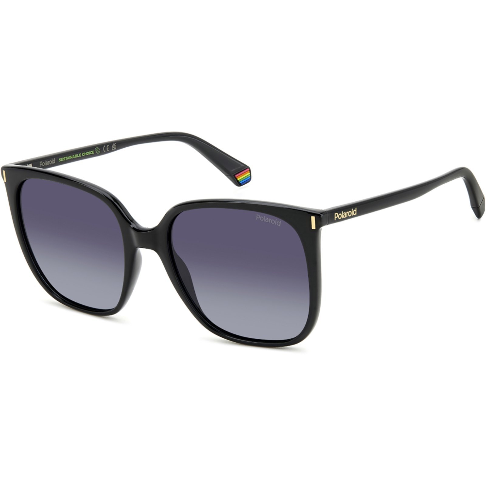Óculos de Sol Polaroid 6218 S 807 56WJ Preto Feminino
