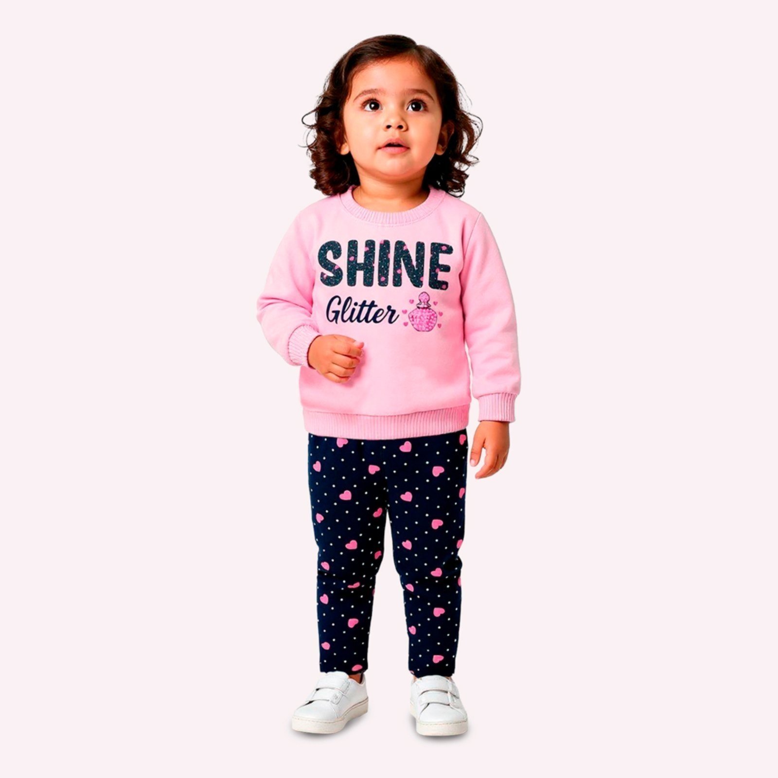 Infantil - Conjunto Menina Lettering Kyly