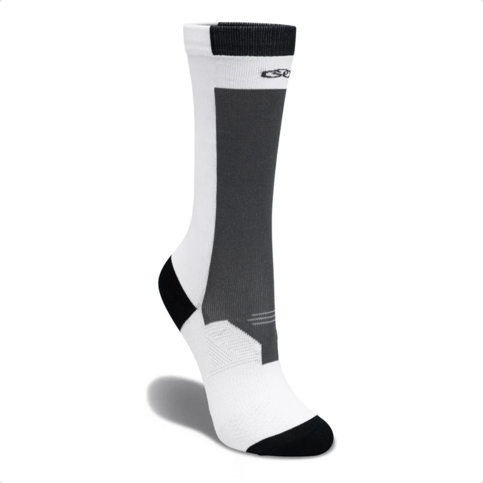 Vista 2 Meia Olympikus Performance Bpc Cano Médio Feminina OLK branco OLK branco