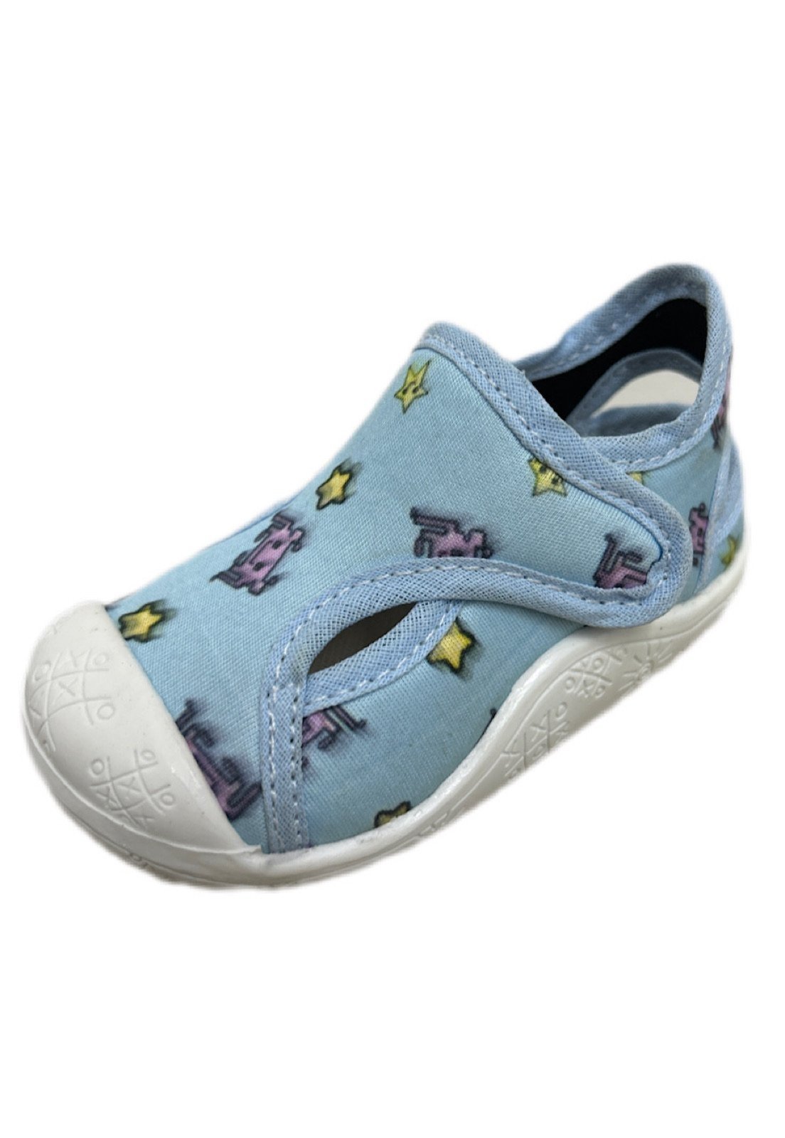 Infantil – Tênis Papete Solzim calce fácil Azul BB