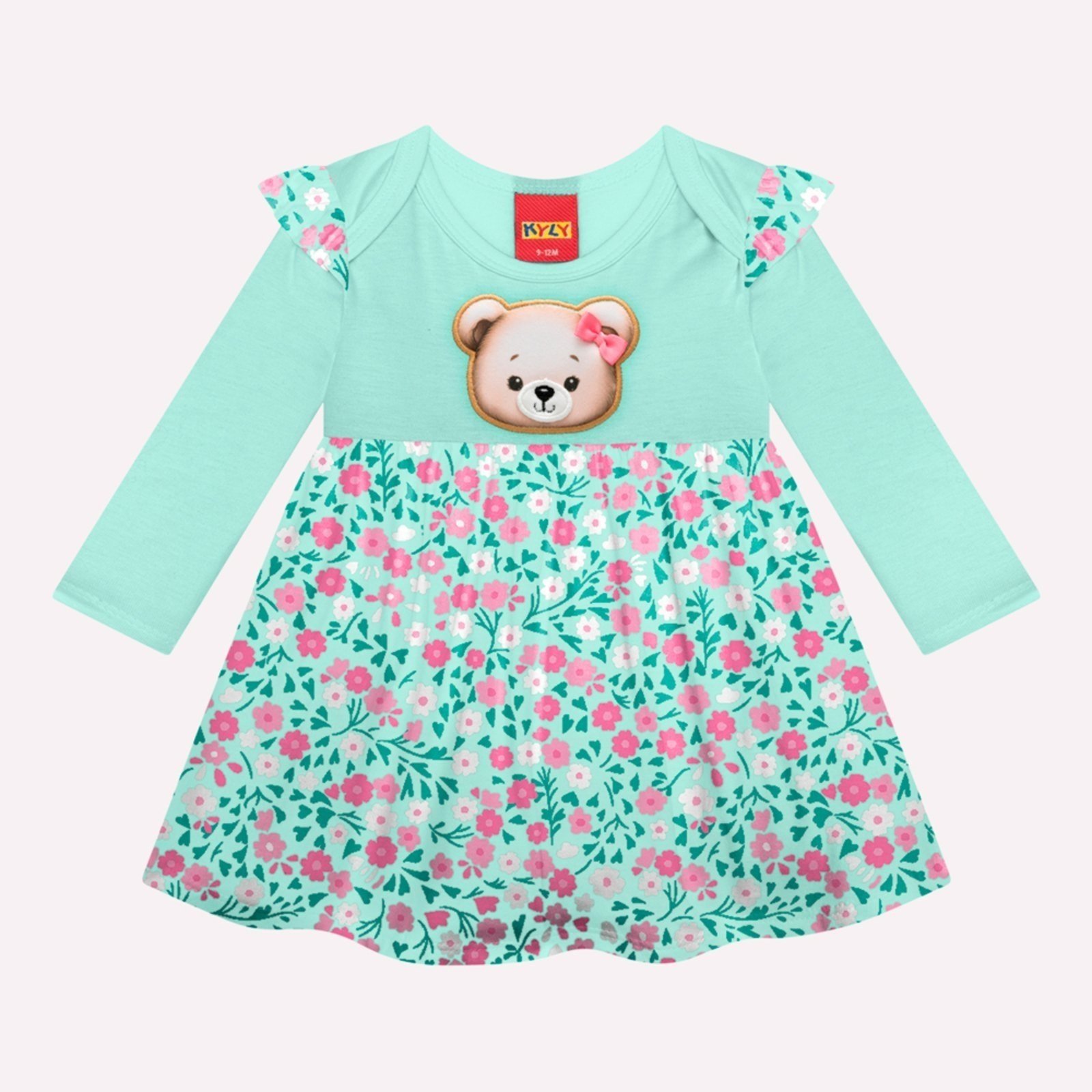 Infantil - Vestido Menina Bordado Kyly