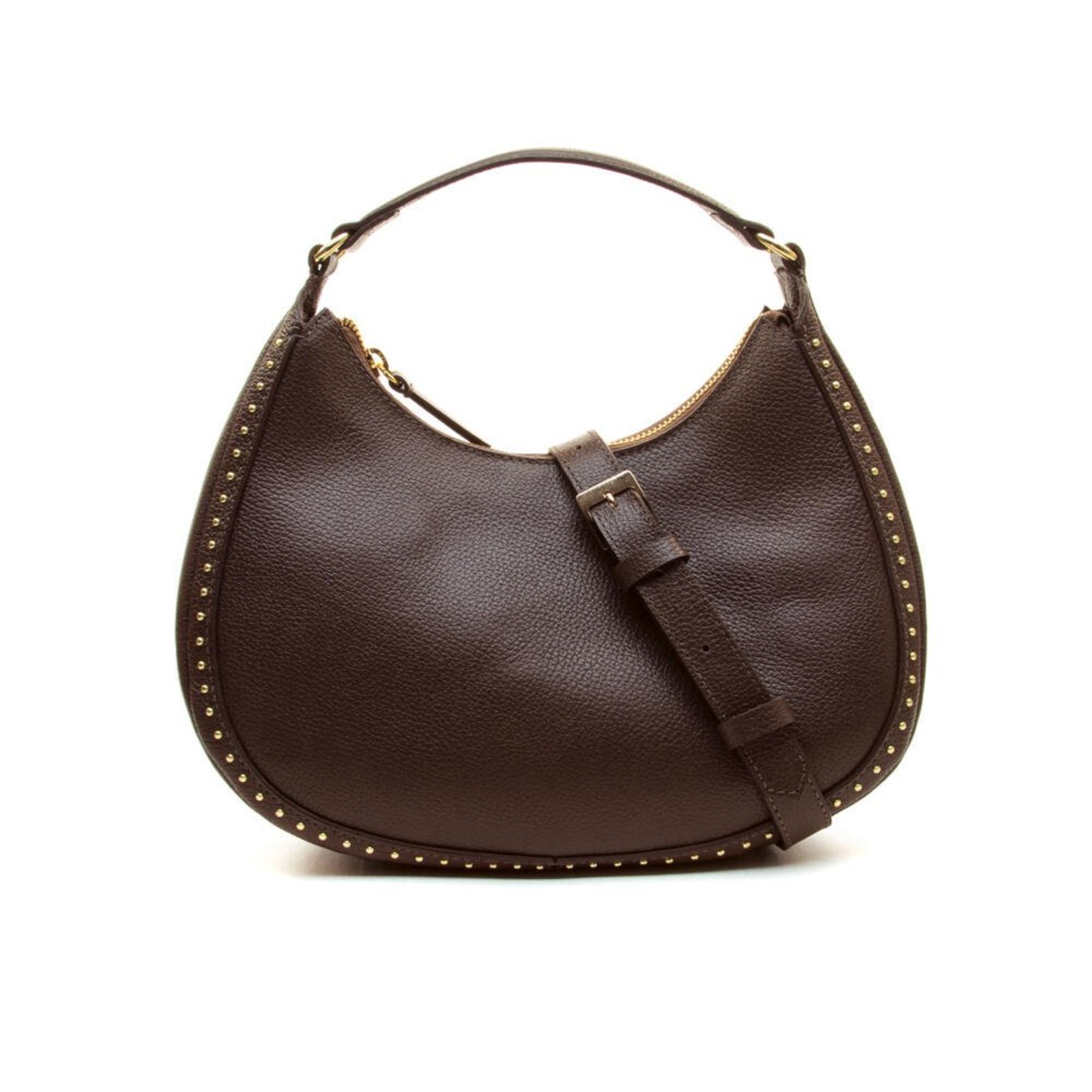 Bolsa Couro Marrom Cecconello C2970-2