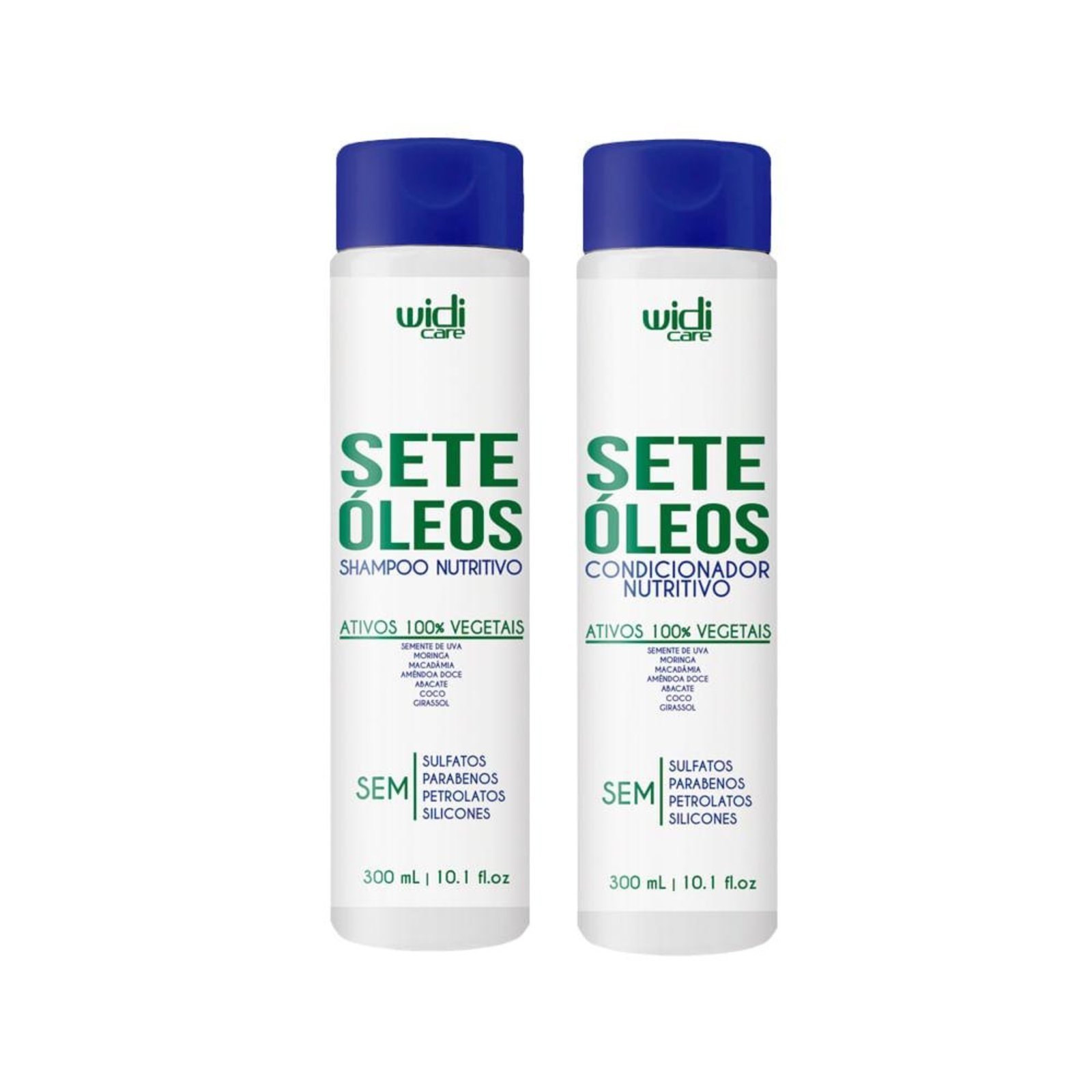 Kit Widi Care Sete Óleos Shampoo 300ml + Condicionador 300ml