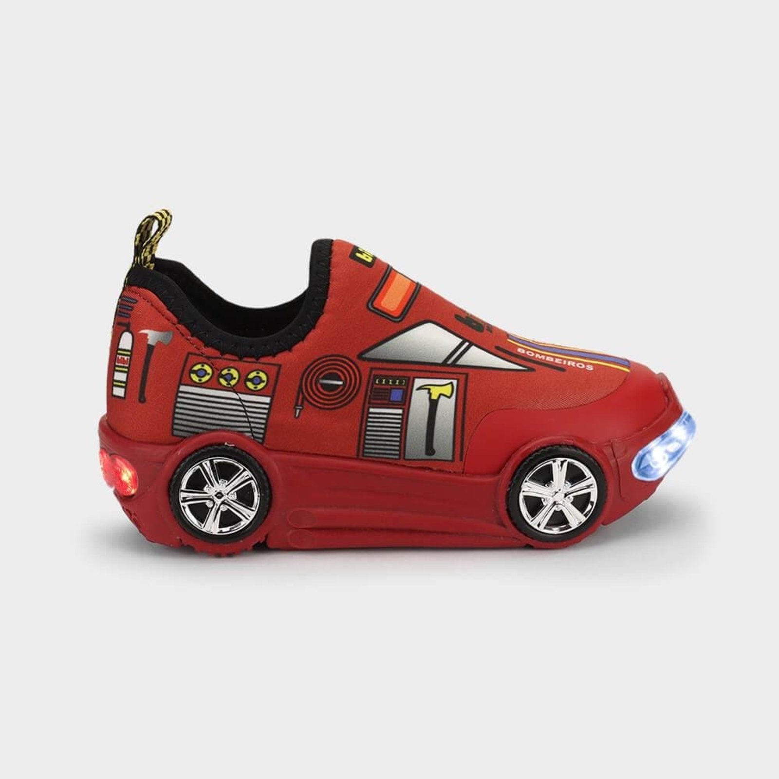 Infantil - Tênis com LED Bibi Turbo Vermelho 22