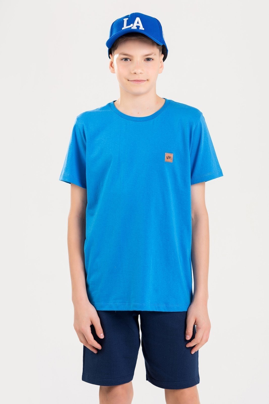 Infantil - Camiseta Meia Malha Juvenil Masculina Vitrine Madri