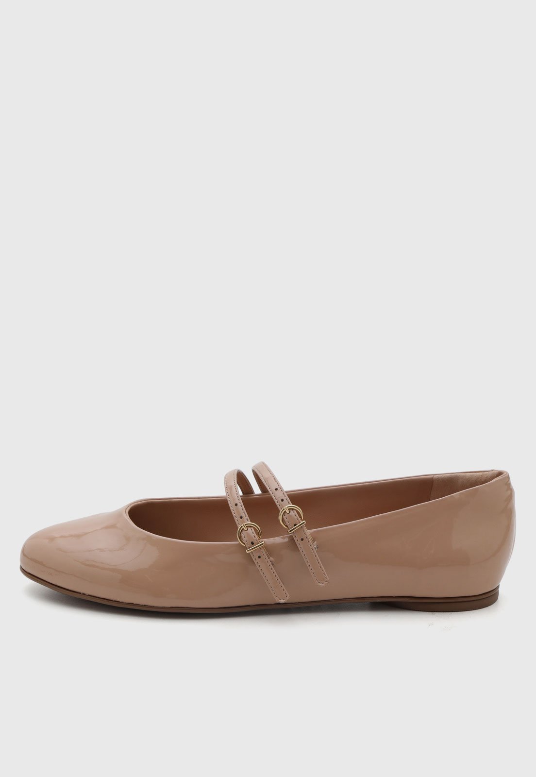 Sapatilha Feminina Arezzo Couro Nude