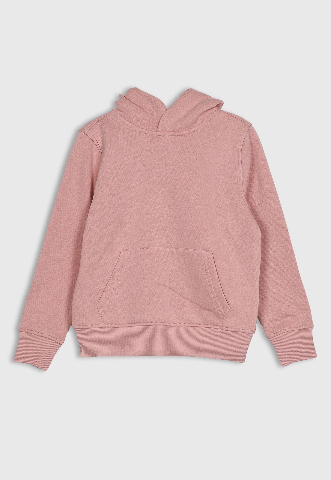 Infantil - Blusa de Moletom Hering Capuz Rosa