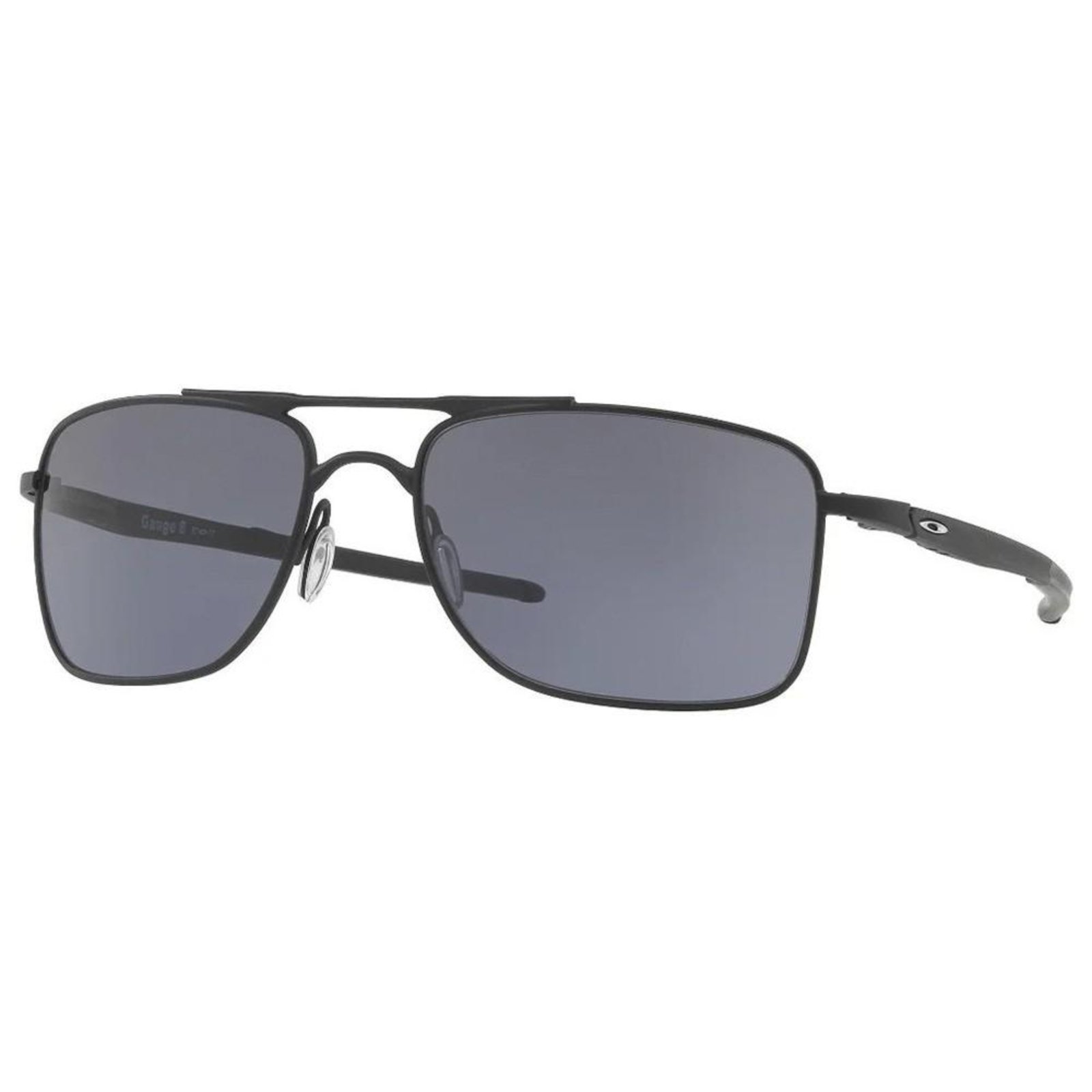 Vista 2 Óculos de Sol Oakley Gauge 8 Matte Black W/ Grey incolor black Oakley incolor black