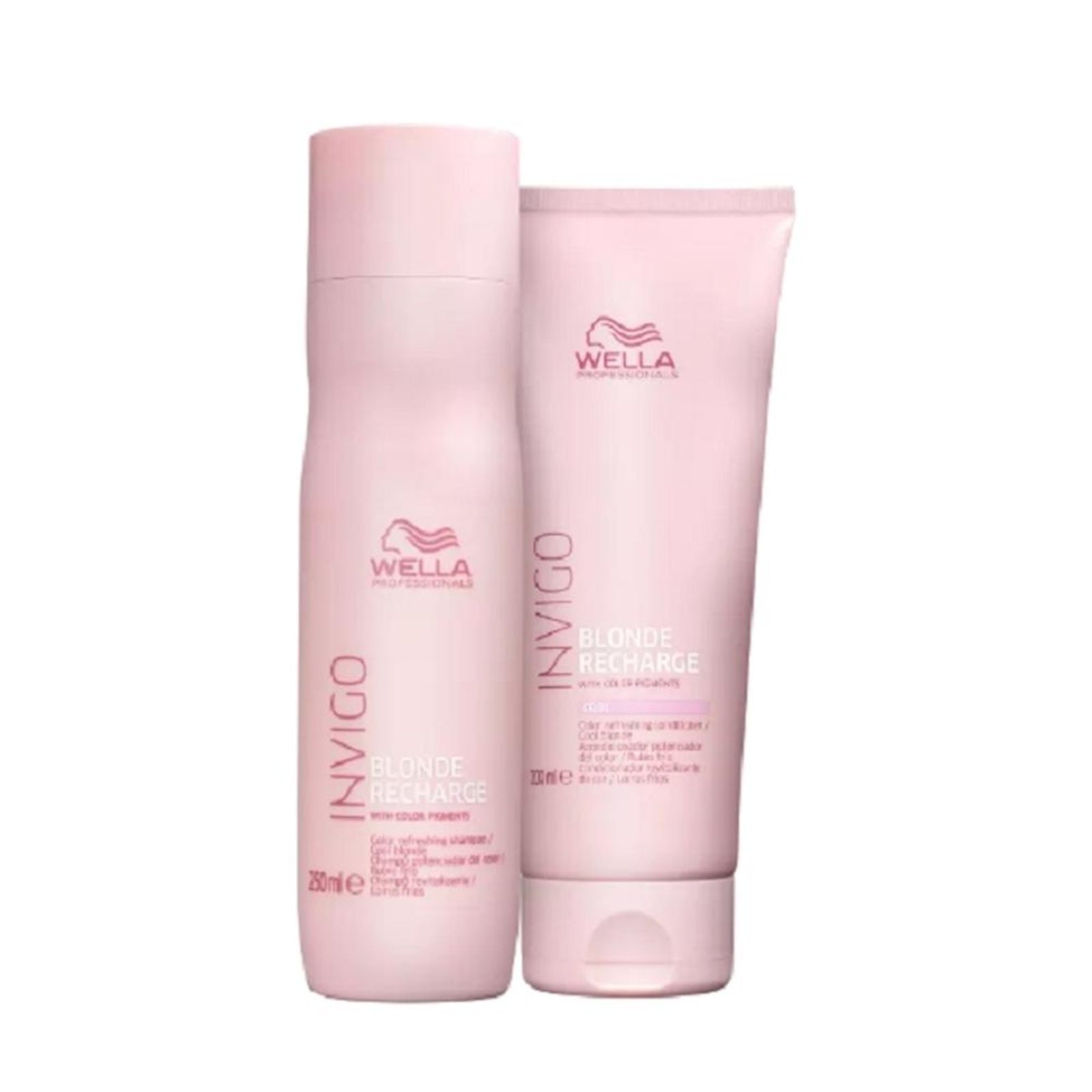 Vista 2 Wella Professionals Invigo Blonde Recharge Home Care Duo (2 Produtos) multicolorido WELLA PROFESSIONALS multicolorido