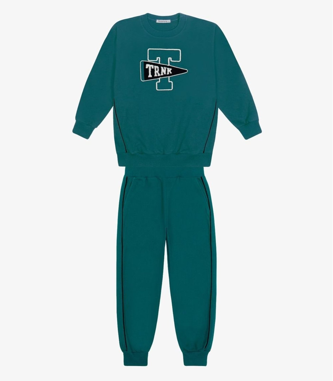 Infantil - Conjunto Blusão com Calça Menino Trick Nick Verde