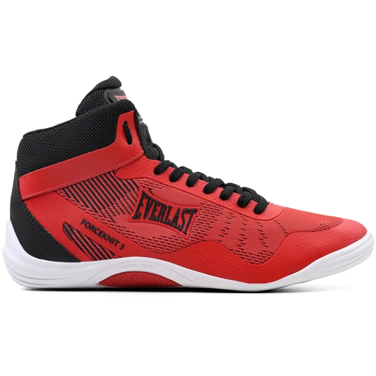 Tênis Everlast Forceknit 5 Vermelho e Preto Masculino