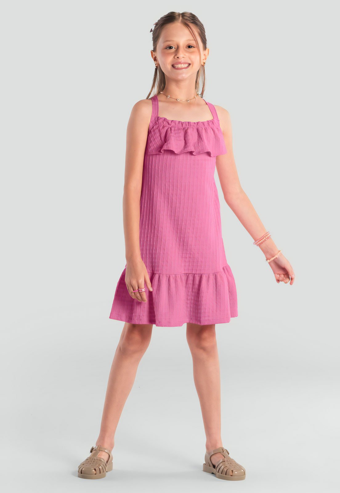 Infantil - Vestido Brandili Maria Rosa