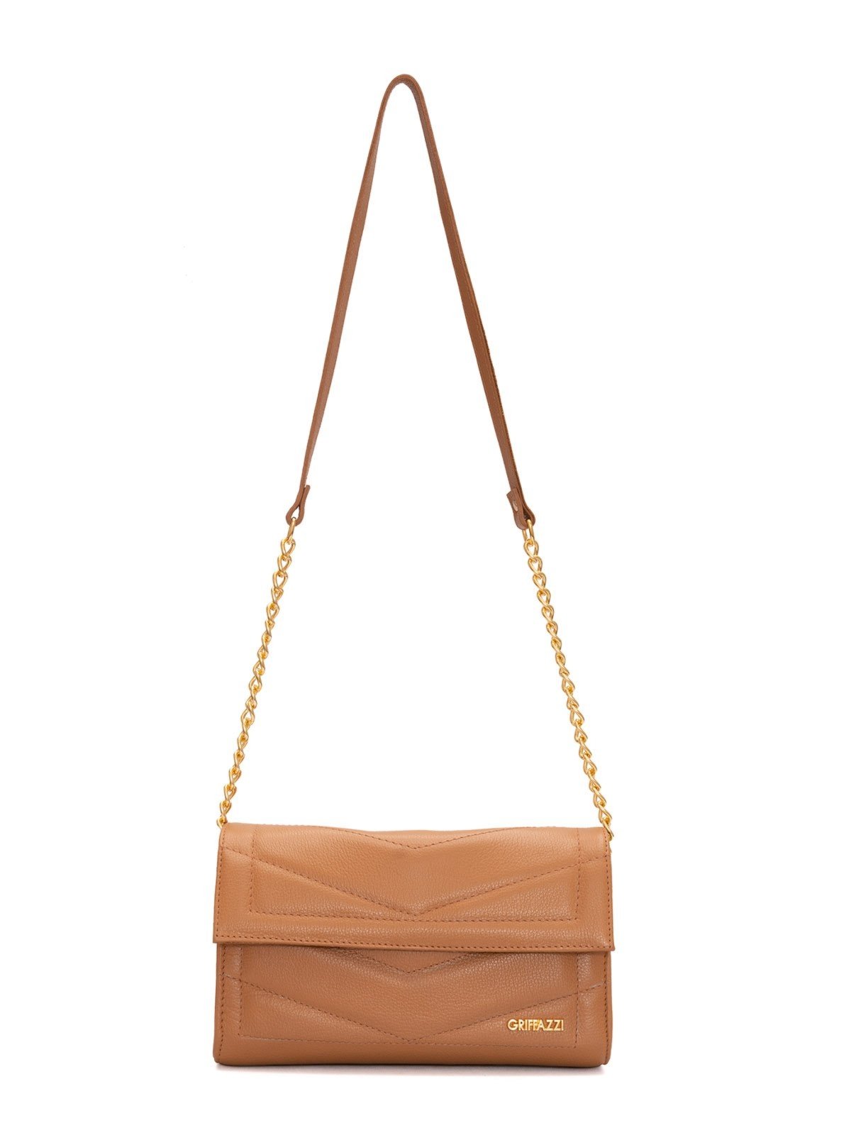 Bolsa de Couro Griffazzi Caramelo