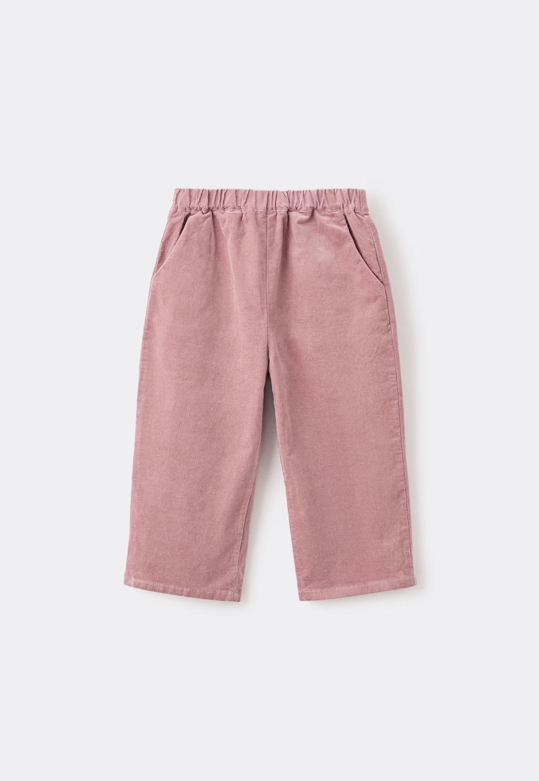 Infantil - Calça MANGO Sarja Rosa