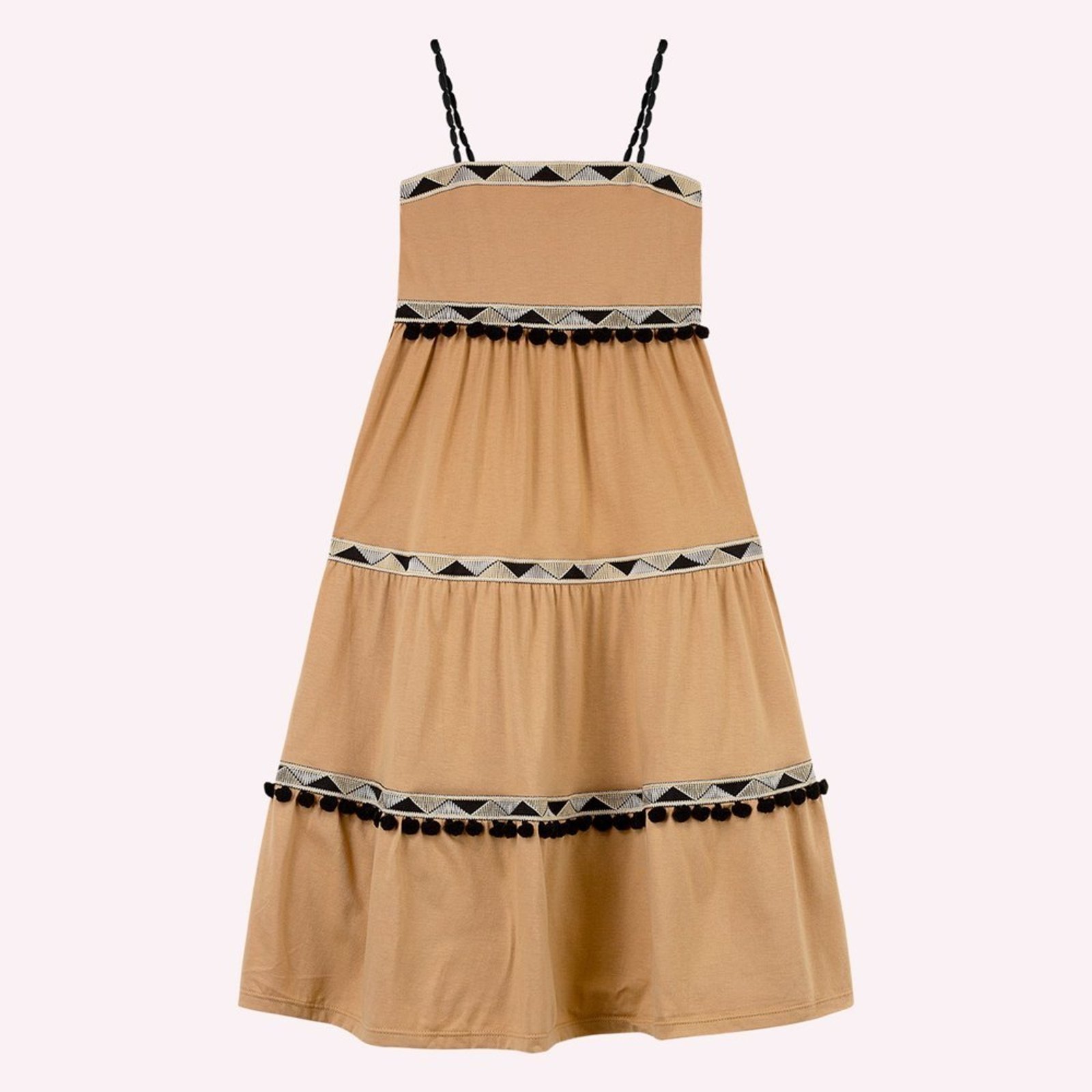 Infantil - Vestido Menina com Aviamentos Nanai
