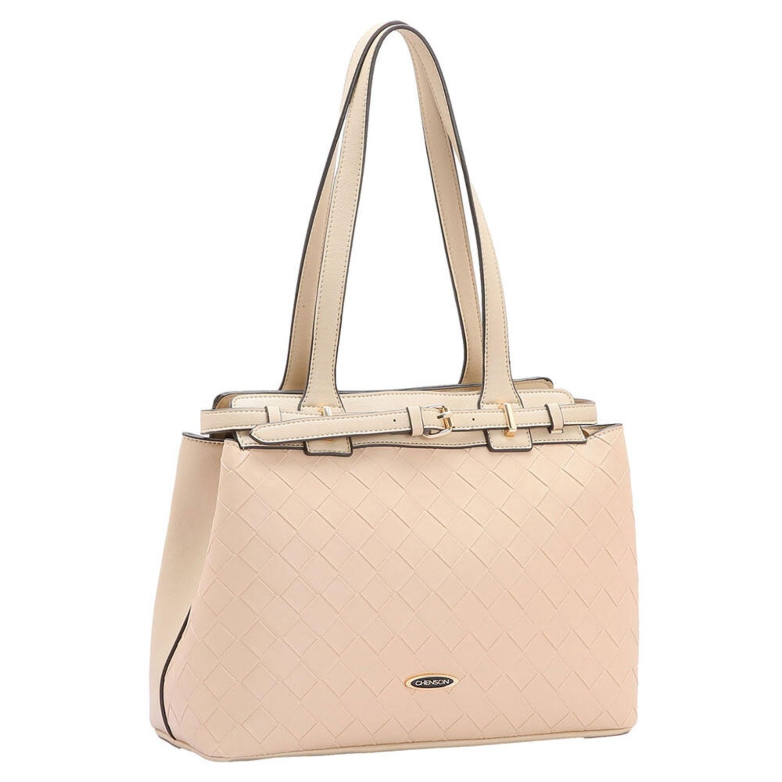 Bolsa Feminina Chenson Cg84468 1824468 Bege