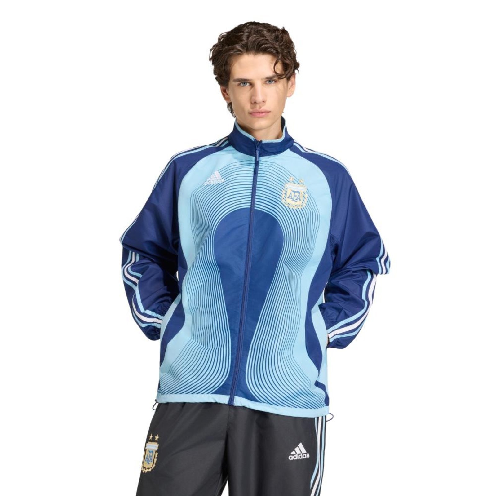 Jaqueta II Seleção Argentina 2006 adidas Performance Azul