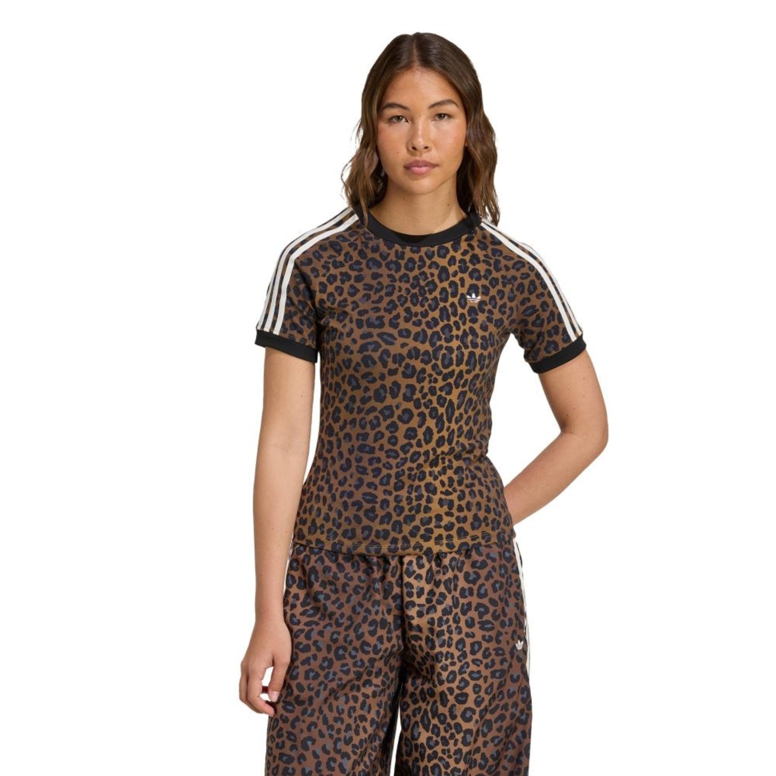 Camiseta Leopard Cali adidas Originals Multicolorido