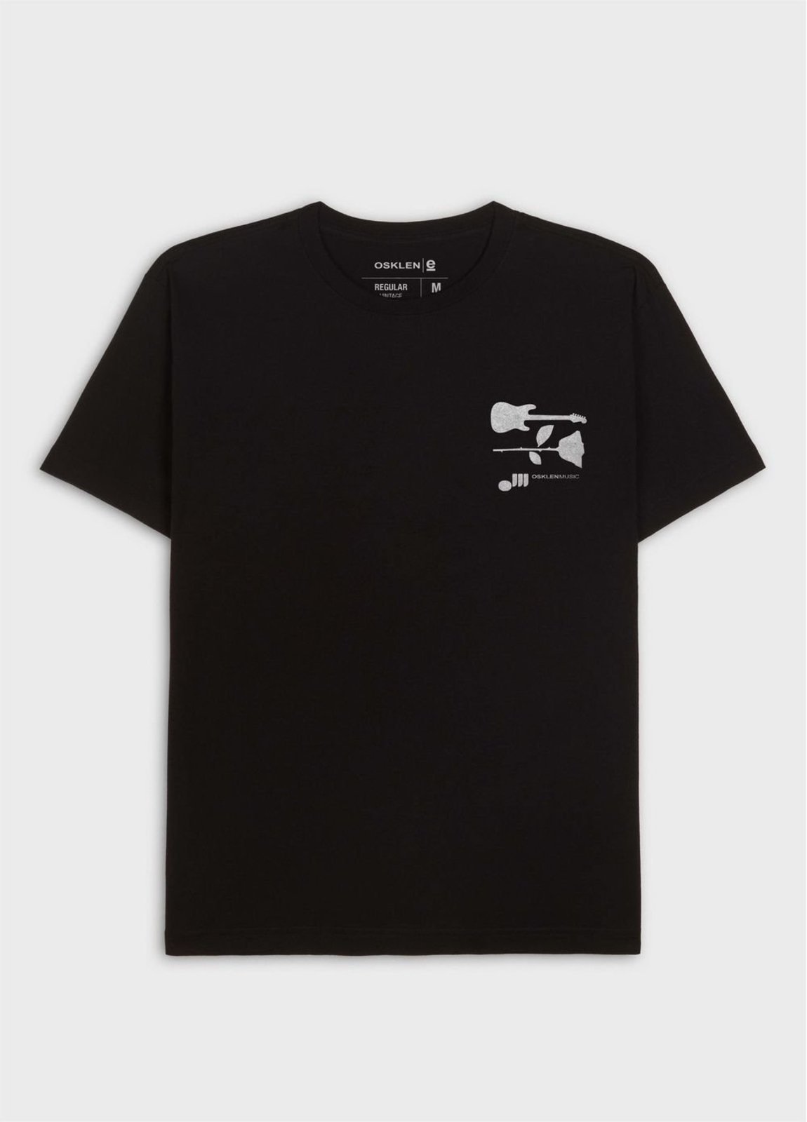 T-shirt regular vintage rock OSKLEN